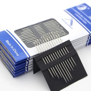 (SKR) Jarum Jahit Magic Praktis Set Isi 12 Pcs needless alat bantu memasukkan benang one second need Mata Nenek One Second Needle Orang Tua Mudah Masuk