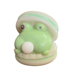 Cartoon Macaron Bubble Hamburger Squeeze Toy Stress Relief Sensory Office Desk Decors Gift