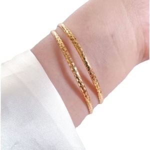 Gelang Tangan Wanita Keroncong Dewasa Isi 2 Pcs CXB573