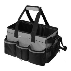 Innovative Cleaning Tool Storage Bag Organizers with Adjustable Straps for Convenient Handheld Or Crossbody Carrying