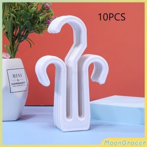 M.Grocer 10pcs Shoes Drying Racks Multi-purpose Hanger Space Saving Slipper Double Hooks Supermarket Shelf
