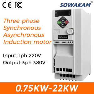 220V To 380V VFD 0.75KW-22KW Input 1phase 220V Output 3ph 380V Three phase Motor Speed Controller Variable Frequency AC Drive Inverter