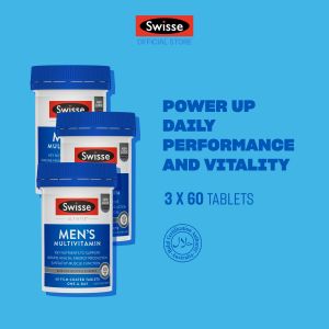 [Triple Pack] Swisse Ultivite Mens Multivitamin 60 Tabs