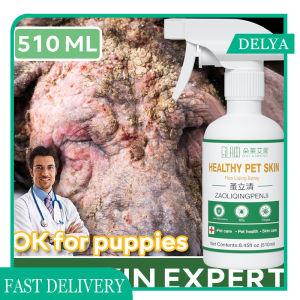 510ML Dog Spray for Skin Disease Galis Ng Aso Gamot Pets Anti Fungal Spray Itchy Skin Treatment Kitten and Puppy Treat Ringworm and Mange Medicine