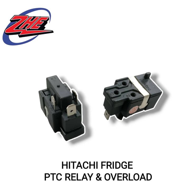 HITACHI H19X22E REFRIGERATOR / FRIDGE / FREEZER PTC STARTER RELAY ...