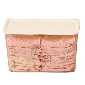 GIGBM Transparent Underwear Storage Box Wall-Mounted Plastic Underwear Storage Organizer Luxury Waterproof Underwear Storage Basket Home