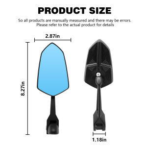 TRC Racing Universal Bar End Side Mirror CNC LTO APPROVED 18001