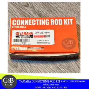GB YAMAHA CONNECTING ROD KIT FOR MIO I 125 / M3 / MIO SOUL I 125 (2PH-WE166-00) MADE IN JPN