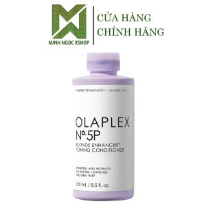 Dầu xả tím khử vàng OLAPLEX NO.5P Blonde Enhancer Toning Conditioner 250ML