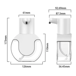Infrared Touchless Automatic Foam Soap Dispenser Antibacterial Multi-liquid Compatible USB Charging Smart Hand Washing Machine