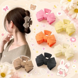 KẸP TÓC NƠ HÀN QUỐC COMBO 5 CÁI CAO CẤP | KẸP CÀNG CUA NỮ BẢN TO NHỰA LÌ GIỮ TÓC CHẮC PHỤ KIỆN TÓC NỮ