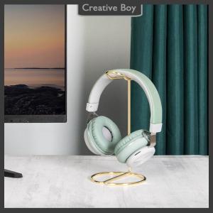 [Creative] Headphone Stand Metal Support Headset Stand Rack Cute Bluetooth Wireless headphones holder Support Gamer Helmet