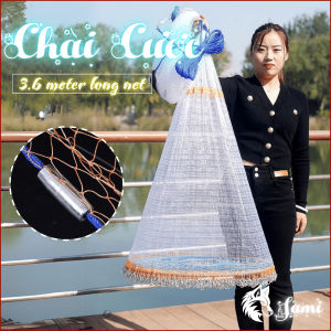 Chài Cước Thái Lan Hàng Loại 1 - Sợi Dù Chuyên Bắt Tôm Cua Cá Siêu Nhạy Chài Dù Và Chài Xích - SaFami Store