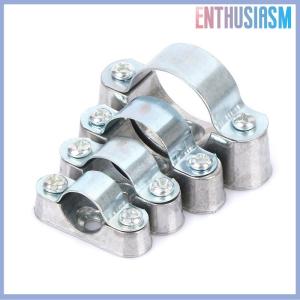 【Enthusiasm】🌟🌟【Hot Sale】🎈 5Pcs Pipe Clamp With Screw From The Wall Yards Away From The Wall Of The Card Saddle Card Line Pipe Clip 16mm 20mm 25mm 32mm