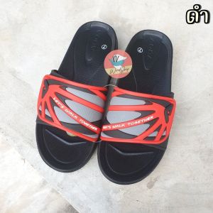 รองเท้าแตะ Adda 34N01 ดำ/ขาว รองเท้าแอ๊ดด้า สวมใส่สบาย