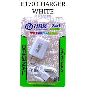 H170 CHARGER FAST CHARGING WITH WIRE DATA CABLE FOR ANDROID V8 TYPE C IOS CHARGER COD SALE ONHAND