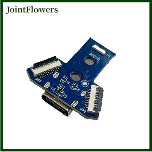 JointFlowers 1 bộ phổ quát cho PS4 điều khiển 040 050 055 phụ kiện tự làm cho Dualshock 4 USB loại C sạc Board MOD