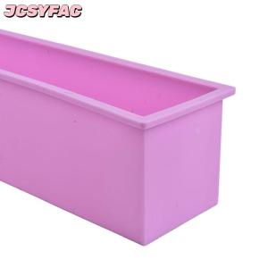 JCSYFAC 1200G Silicone Xà Phòng Khuôn Hình Chữ Nhật Bánh Mì Nướng Bánh Mì Khuôn Handmade Hình Thức Xà Phòng Công Cụ