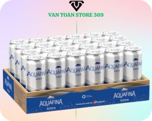 Nước uống có gaz AQUAFINA soda lon 320ml