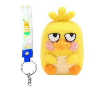 Lovely Duck Felting Kits Handmade Felting Supplies Wool Felting Starter Kits for Home Decoration