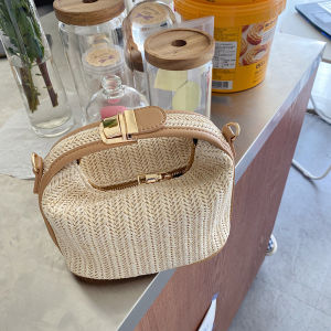 Tas Selempang Wanita Tas Jinjing Cewek Straw Bag Tas Kotak Slempang Tas Kekinian Mewah Murah Elegan Import