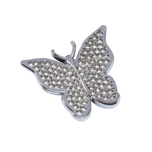 26 Cái/bộ Crocs Jibbitz Charms Khóa Giày Pha Lê Tự Làm Trang Trí Kim Cương Dây Chuyền Hợp Kim Đá Quý Bướm Giày Hoa Cho Crocs