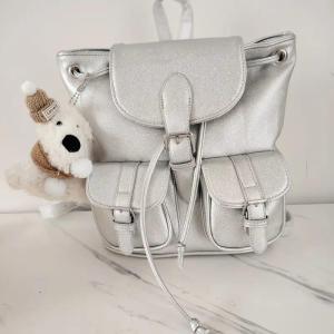 Tas Ransel Wanita Korean Style Chic Two Pocket Backpack