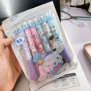 Set 6 bút gel có đệm êm tay bộ sưu tập nhà SANRIO BAG U BDEMKU52
