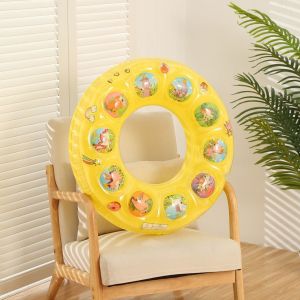 Phao bơi hình tròn cho bé  người lớn trẻ em an toàn 2 lớp dày dặn 60 - 70 - 80 - 90