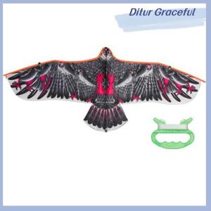 Ditur ว่าวนกอินทรียาว1.1ม. ว่าวยาว30ม. ของเล่นกลางแจ้งสำหรับเด็ก