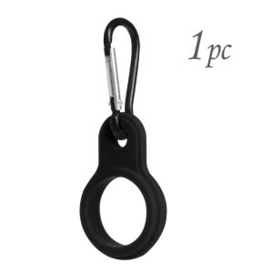 1~10PCs Water Bottle Carrier Clip Water Bottle Holder Rubber Buckle Hook with Metal Keychain Ring for Outdoor Camping Hiking