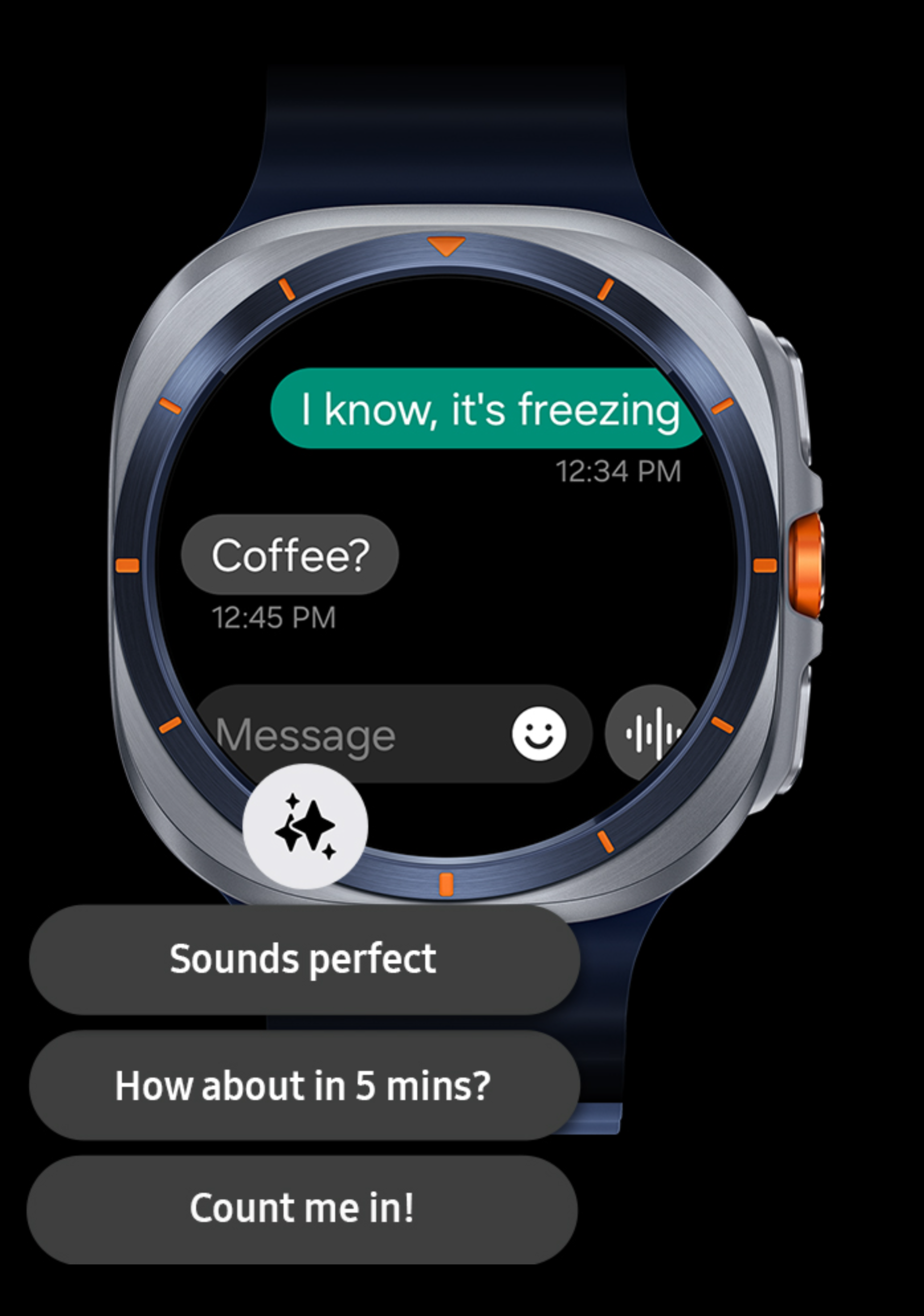 Samsung Galaxy Watch Ultra 2025 LTE Titanium นาฬิกา Smart Watch