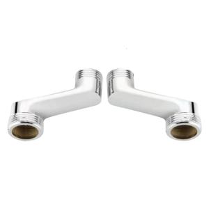 Shower Adapters Threaded Design Secure Bathroom Faucet Connection Bathroom Fixture Strong Easy Installation for Home