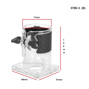 4 in 1 Router Milling Groove Bracket-Cabinet Hardware Jig Aluminum Router Circle Cutting Jig Punch-Router Milling Groove Bracket