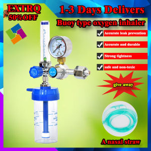 Oxyplus Medical Oxygen Regulator Set With Pressure Gauge Oxygen Tank Regulator With Nasal Cannula