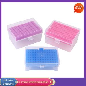 Graceful 10ul 200ul 1ml 5ml 10ml Plastic Laboratory Pipettor Tip Box For Experiment Pipette Tip Holder Box Micropipette Plastic Box