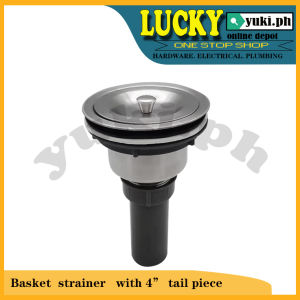 ECQ KITCHEN SINK BASKET STRAINER W/ 4inch TAIL PIECE