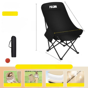 Outdoor Portable Wide High Back Comfy Folding Chair