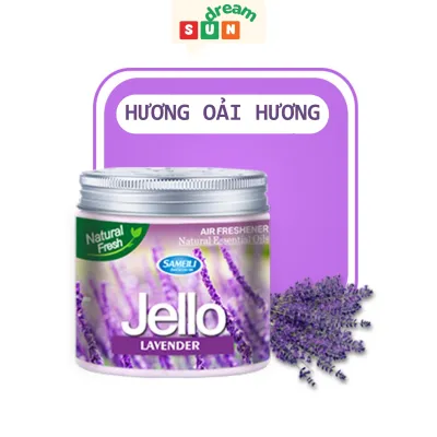 Sáp Thơm Phòng Jello 220G Hương Trái Cây Tự Nhiên Giúp Khử Mùi Nhà Vệ Sinh Tỏa Hương Thơm Mát Cho Không Gian Phòng Ngủ Và Trên Xe Ô Tô