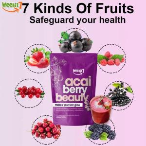 Acai Berry Powder Acai Berry Acai Powder Berry Powder-Immune HealthUTI/PCOSDetox SlimHealthy JuiceBeauty DrinkFDA  巴西莓粉 水果粉-免疫健康，排毒瘦身，健康饮品，美容饮料，FDA