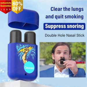 Dual-port Nasal Passage Cleaning Stick For Clearing The Lungs And Quitting Smoking