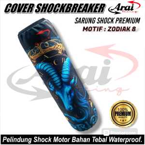 COVER SHOCK SARUNG PELINDUNG SHOCKBREAKER BELAKANG ARAI FULL MOTIF BINTANG ZODIAK UNIVERSAL BEAT MIO VARIO SCOOPY RX KING SUPRA X KHARISMA GL PRO TIGER DLL