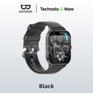 GOOJODOQ FB058 2.01 inch HD Smart Watch Full Touch Screen Health Monitoring for Heart Rate 700mAh Long-Lasting Battery Smart Notifications & Calls