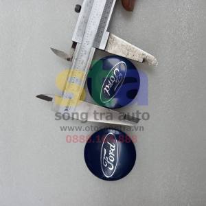 Lô gô Ford 54mm. Biểu tượng chụp mâm Ford 54cm