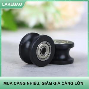 【LAKEBAO】 1 cái U rãnh ròng rọc hướng dẫn ròng rọc lăn mang U rãnh con lăn bánh xe 5x25x16.5 mét cho lái xe Phụ kiện cơ khí