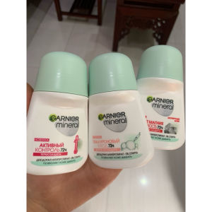 [ Mẫu Mới]  Lăn Khử Mùi Lăn Nách Garnier Miniral Của Nga Thời Gian Hiệu Quả Lưu Hương 48H 72H