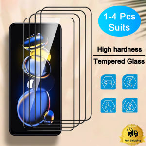 4PCS ฟิล์มกระจกสำหรับรุ่นไอโฟน 11 15 14 12 13 16 Pro Max XR/X/XS Max/8/7/6 Plus SE 2020 ฟิล์ม แบบเต็มจอ มีความแข็งสูง