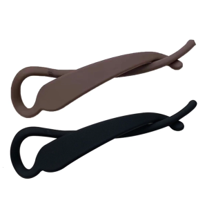 Smooth Banana Hair Barrettes Slip Resistant Grip For Women Girls High Ponytail Styling Accessories