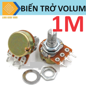 [ 2 CON ] Biến trở vặn volume 1M WH148 chân cắm