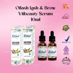 Beli 1dapat 1 serum penumbuh janggut alis dan bulu mata by oilash